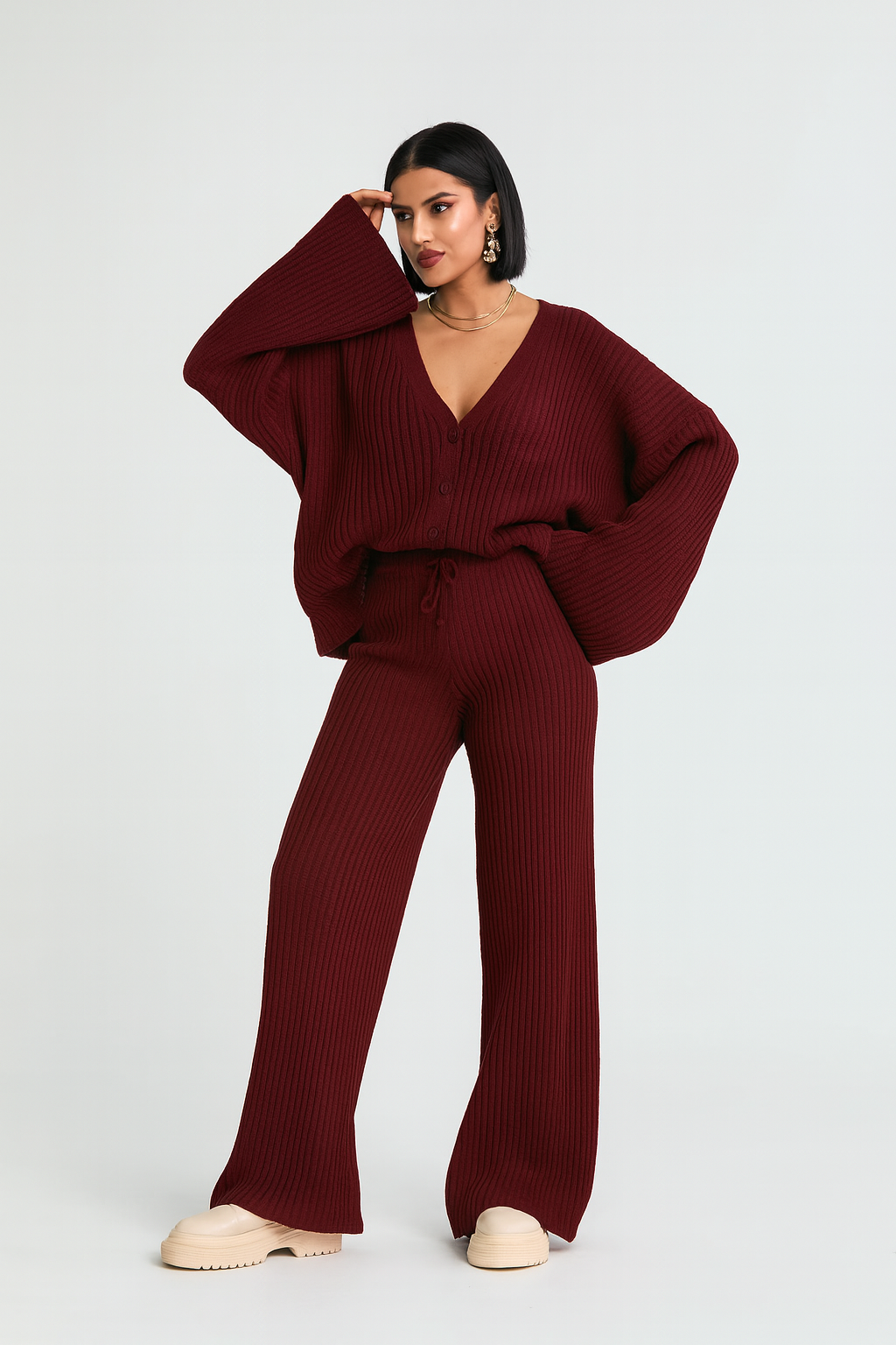 Vittoria Knit Two Piece Set