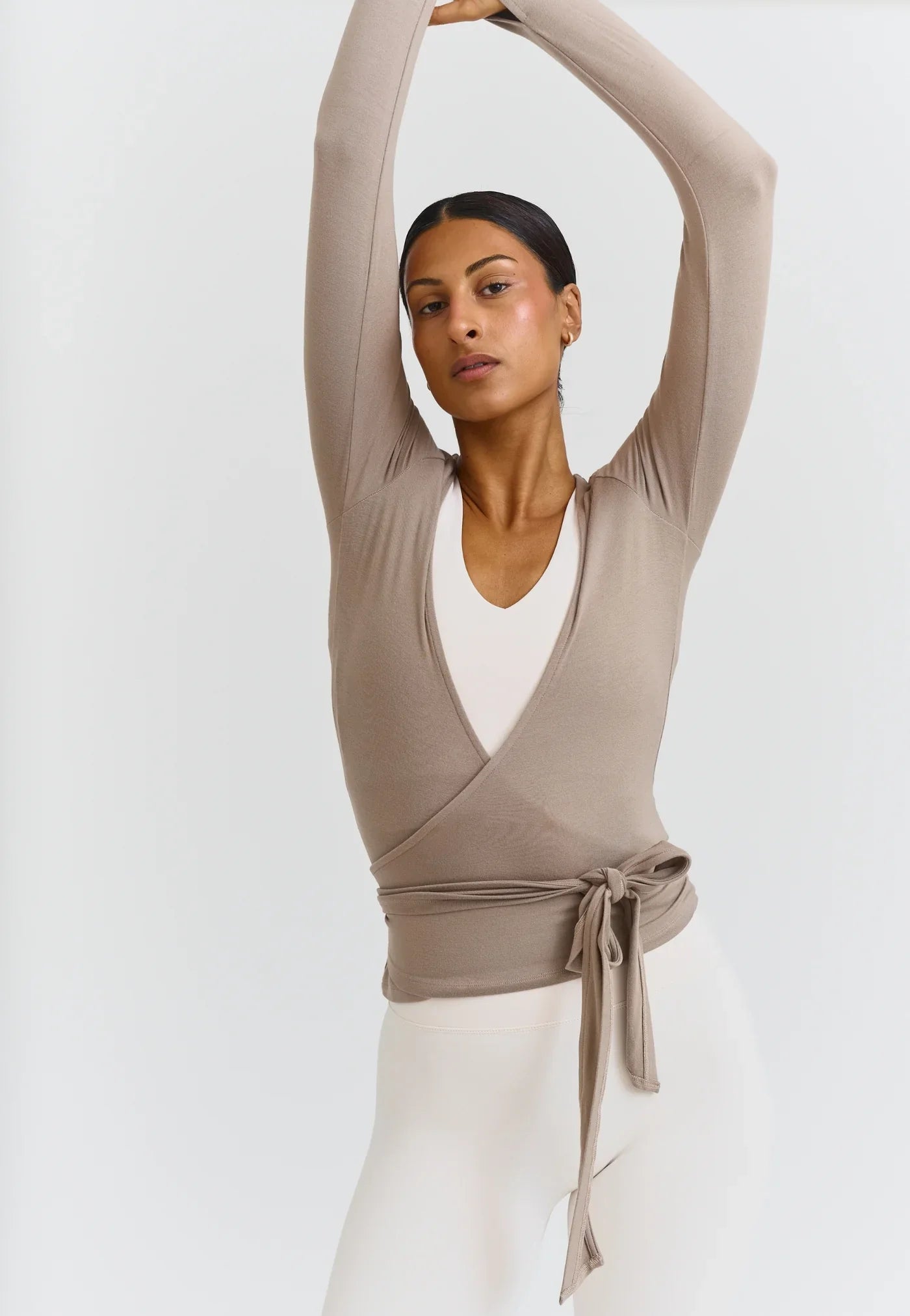 Soft Ballet Wrap Top